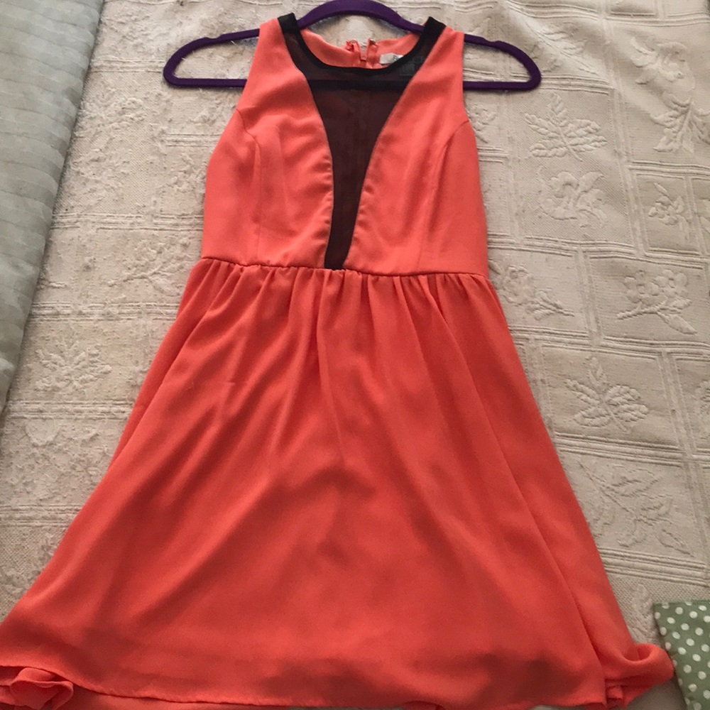 Orange Party dress